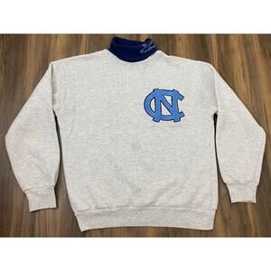 VTG 90s Off the Bench USA UNC North Carolina Tar Heels turtleneck sweatshirt M